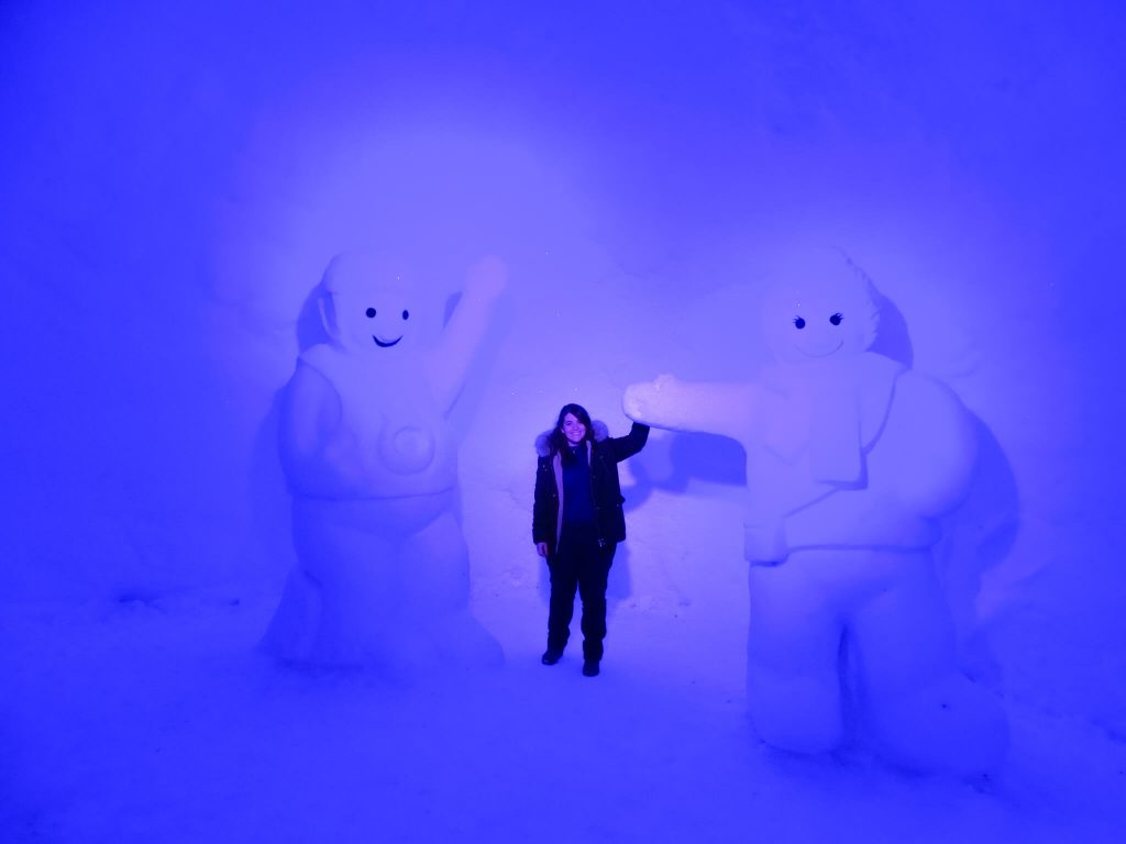 muñecos nieve rovaniemi